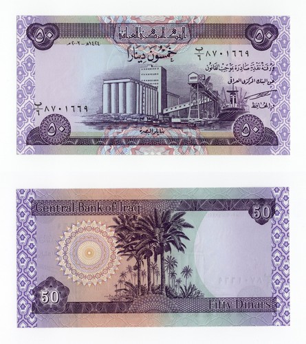 Iraq 1424 dinars - iraq, (2003)