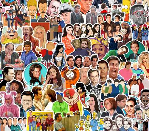 Tv show sticker - tv,