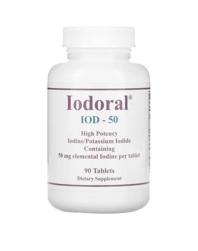 Iodoral iod iodine - iod, mg-iodine/
