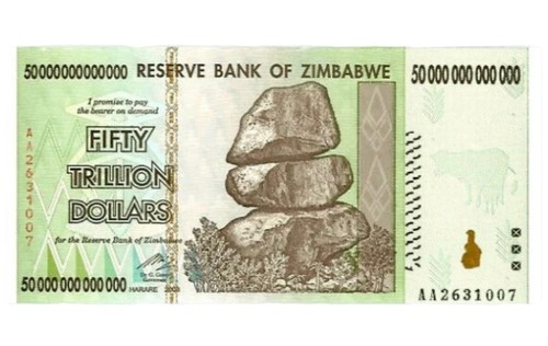 Trillion dollars zimbabwe - dollars,
