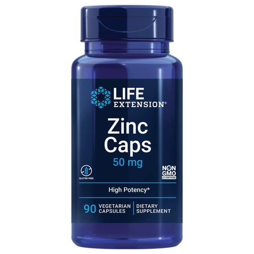 Life extension zinc caps 50 - life,