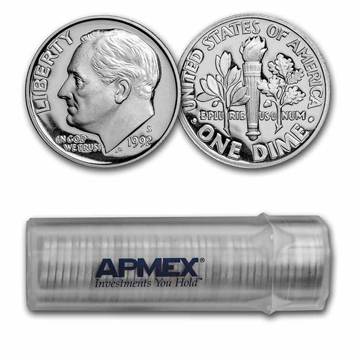 Silver roosevelt dimes - silver,