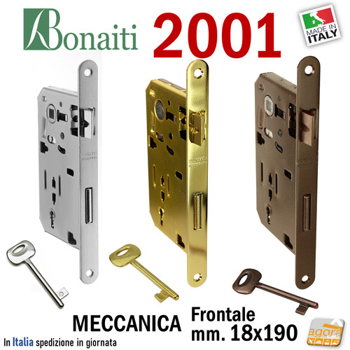 Serratura porta bonaiti 2001 - porta,