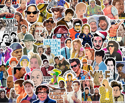 S comedies sticker - 25/50,