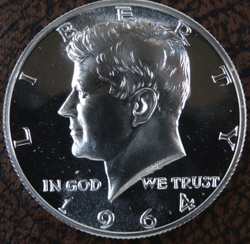 1964 proof kennedy silver half - silver,