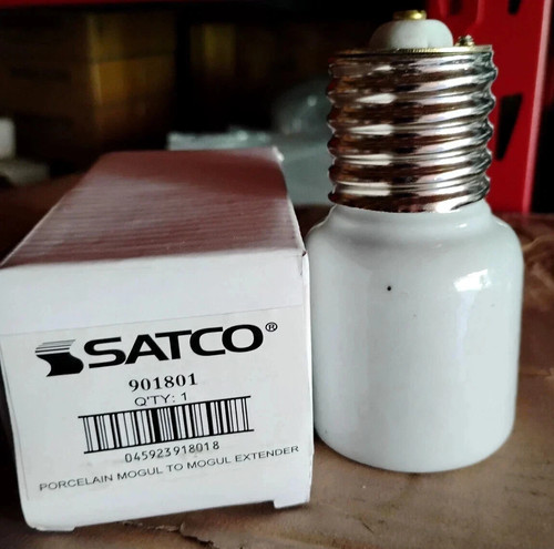 Satco 1801 porcelain - satco, mogul