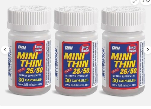 Bottles mini thin 50 - 3x,