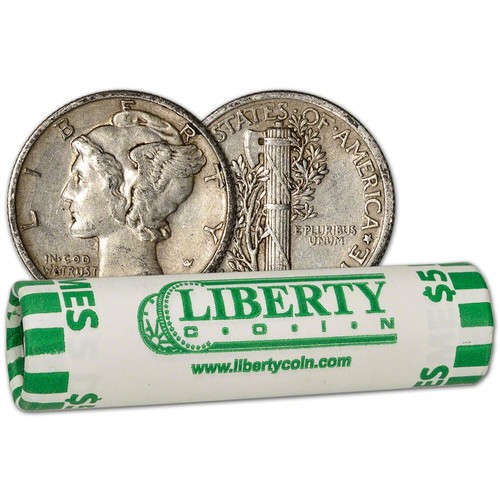 Silver mercury dimes - dimes,